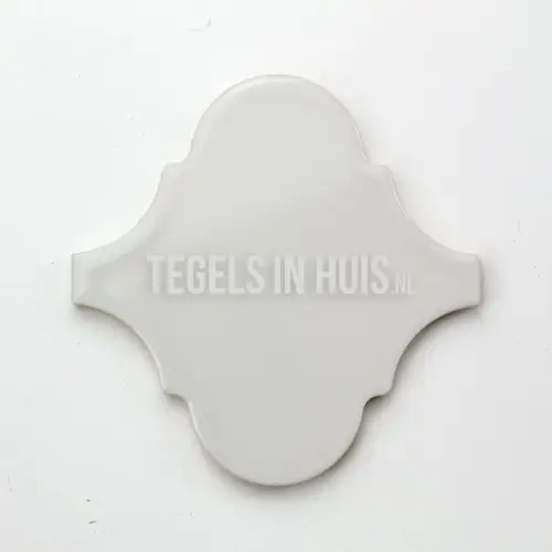 Bestel Nu Wandtegel Scale Alhambra – Arabesque – Curvytile licht grijs 12×12