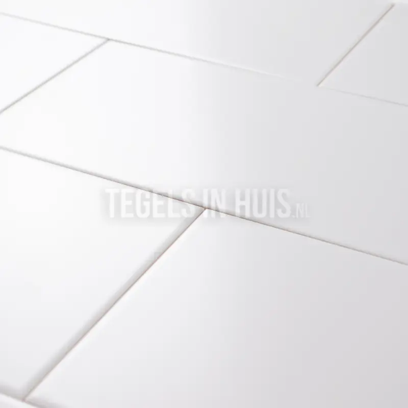 Wandtegel 15thirty 15×30 mat wit Uitverkoop
