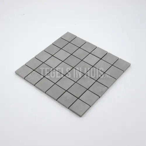 Lage Prijs Mozaiek Siro 5×5 grijs per matje 30×30