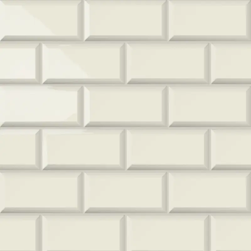 Merkproduct Wandtegel metrotegel 10×20 beige glans