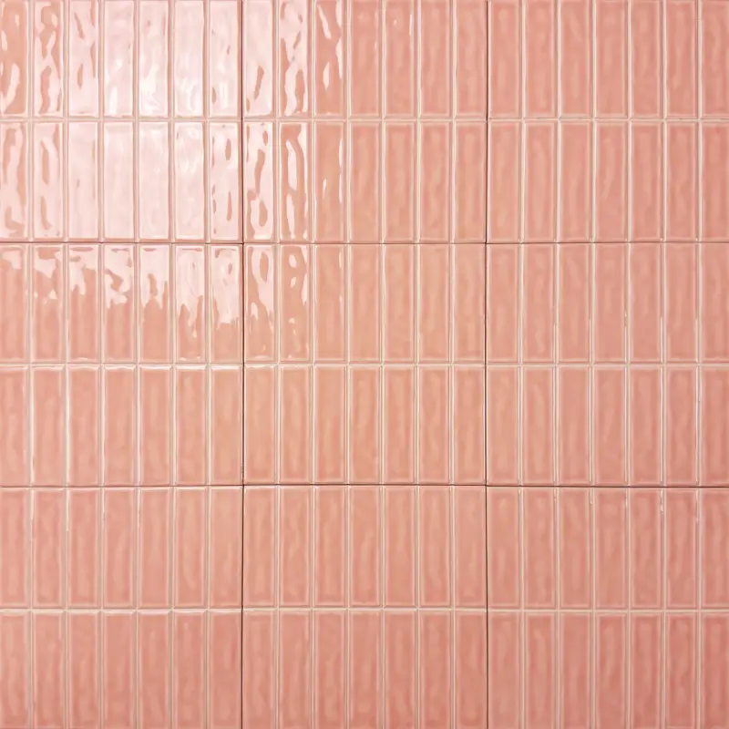 Meest Verkocht Wandtegel KitKat sticks coral roze 2,5×10 cm