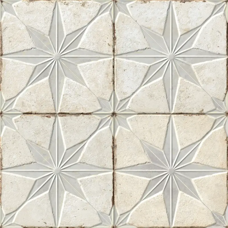 Premium Vloertegel – Wandtegel Starlight wit 22,3×22,3 R9