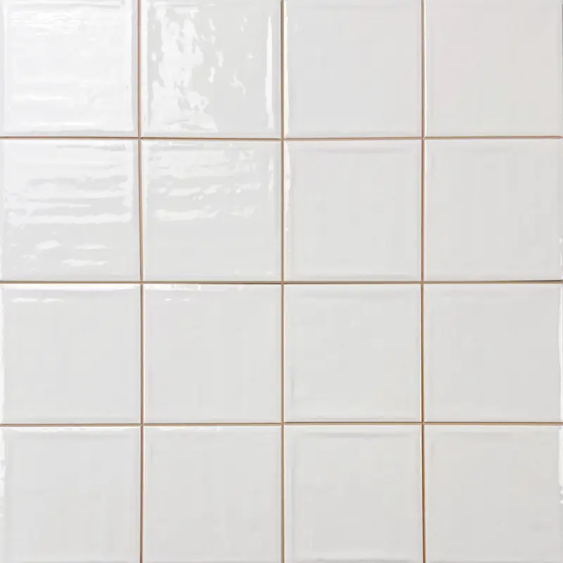 Wandtegel Noa wit glans 10×10 cm Hete Deal