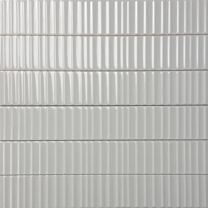 Veilige Betaling Wandtegel Tokyo ribbel smoke grijs 5×30 cm