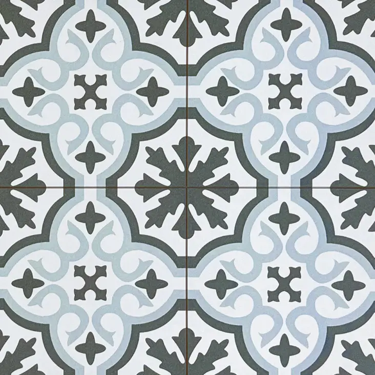 Shop Nu Vloertegel – Wandtegel Chelsea blauw vintage 45×45 4-in-1 R9