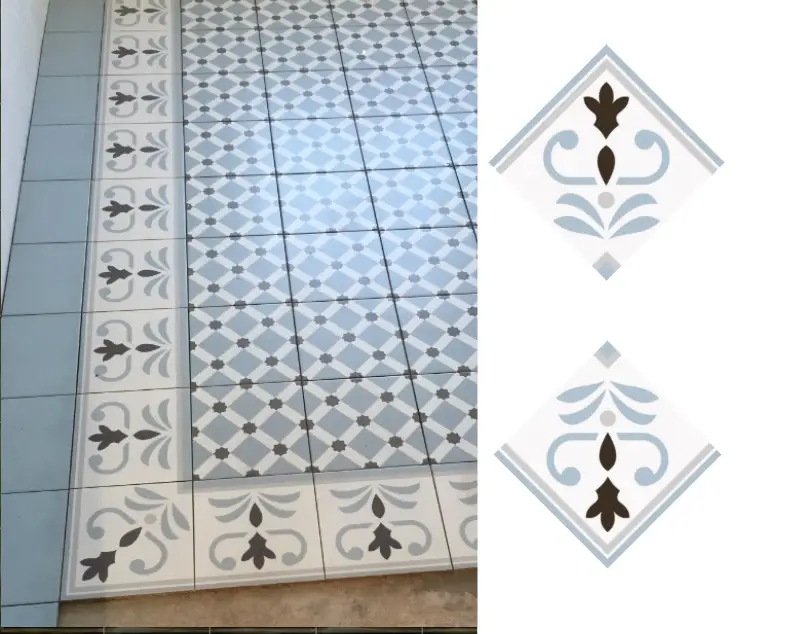 Vives 1900 Valvanera 3 celeste 20×20 Beste Prijs