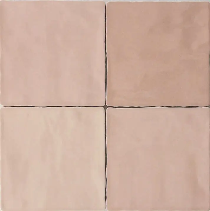 Finale Uitverkoop Handvorm tegel – Cifre Moos Pink – 13×13