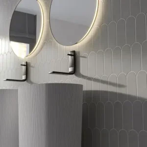 Visschub wandtegel – Cifre Alure Plomb Mat – 8×21.5 Dagaanbieding