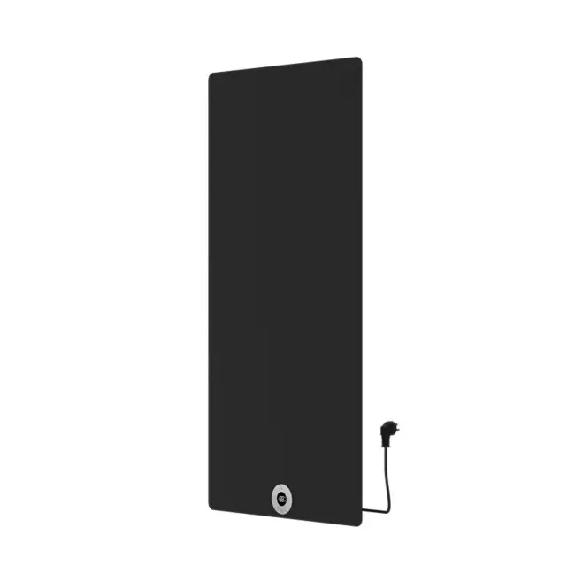 Best-Design "Brenner-Black" Elektrische radiator mat-zwart 750W 1200x600mm Hoge Kwaliteit
