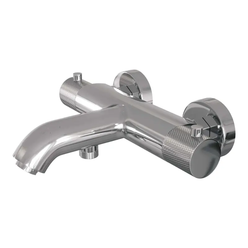 Finale Uitverkoop Chrome Carving opbouw baddouche thermostaatkraan - chroomkleurig