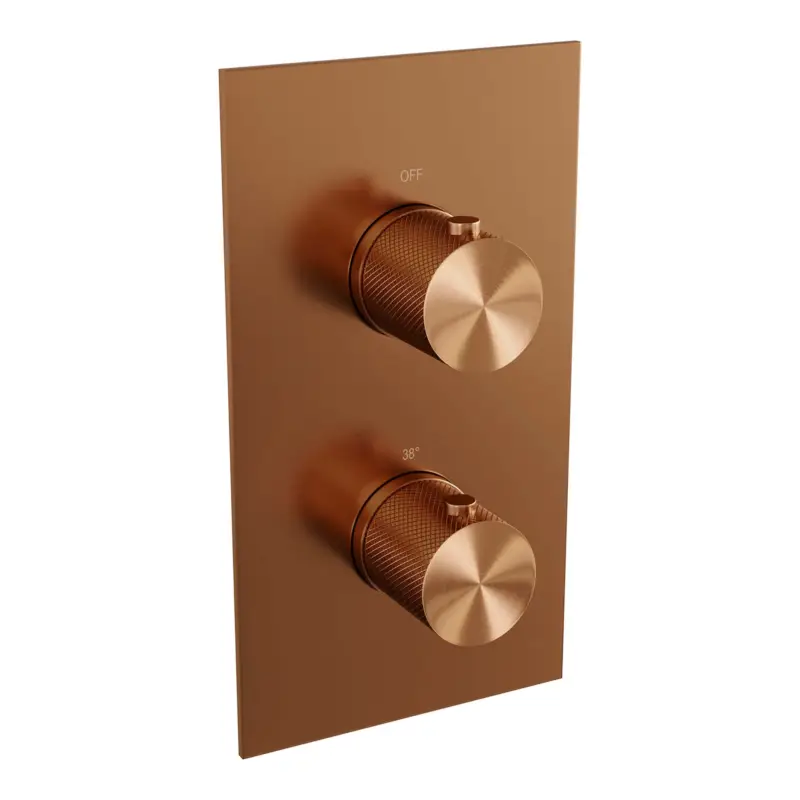 Copper Carving thermostatische inbouw regendouche set 33 - 20 cm douchekop en handdouche Koop Vandaag