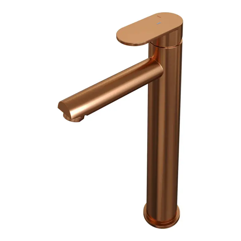 Copper Edition opbouw wastafelmengkraan model C: koper geborsteld PVD Koop Vandaag