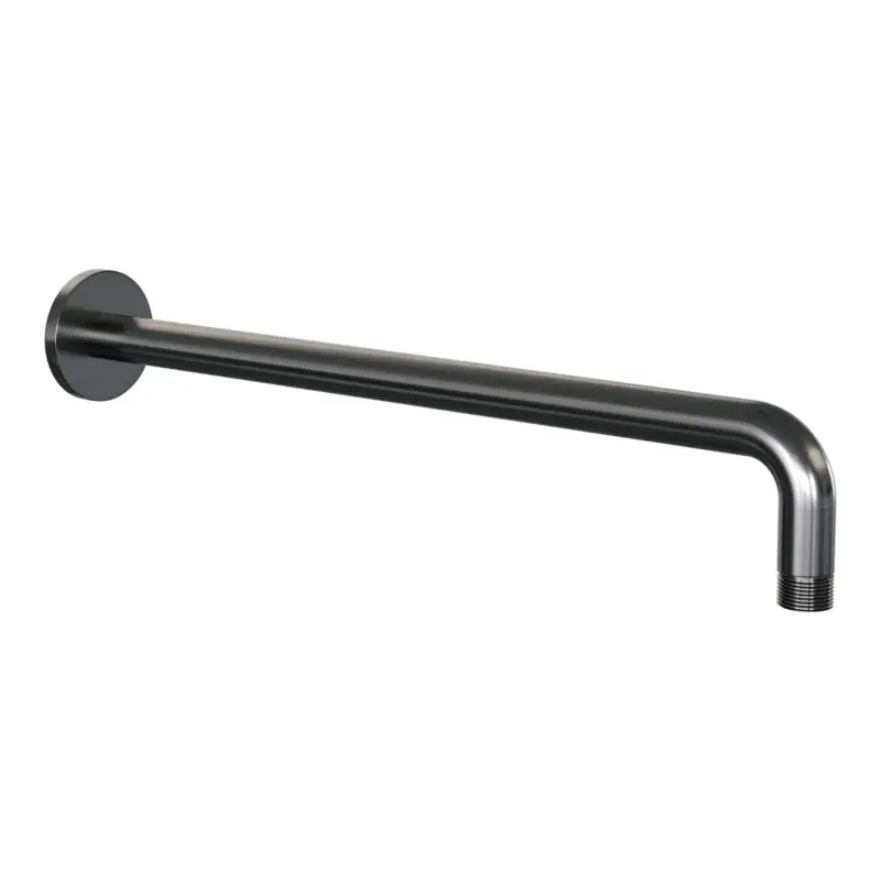 Shop Nu Muurarm gebogen gunmetal geborsteld PVD - BRAUER