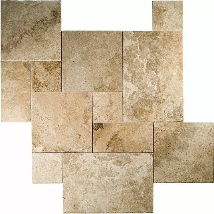 Exclusieve Aanbieding Travertin Multicolour, Apulia Scabas anticato romaans verband