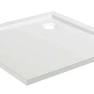Uitverkoop Douchebak acryl 90x90x4 wit
