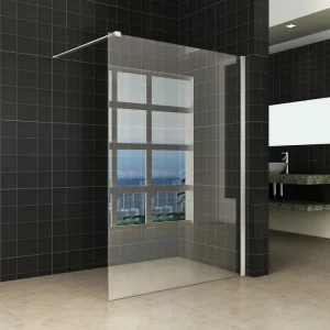 Veilige Betaling Hibera inloopdouche 1200 x 2000 x 10 mm nano helder glas/RVS