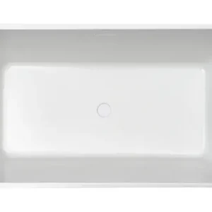Weekendaanbieding Larx vrijstaand ligbad 170 x 78 cm acryl glans wit met waste glans wit