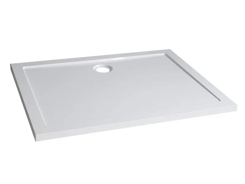 Meest Verkocht luxe douchebak SMC rechthoek 120x80x4 cm wit