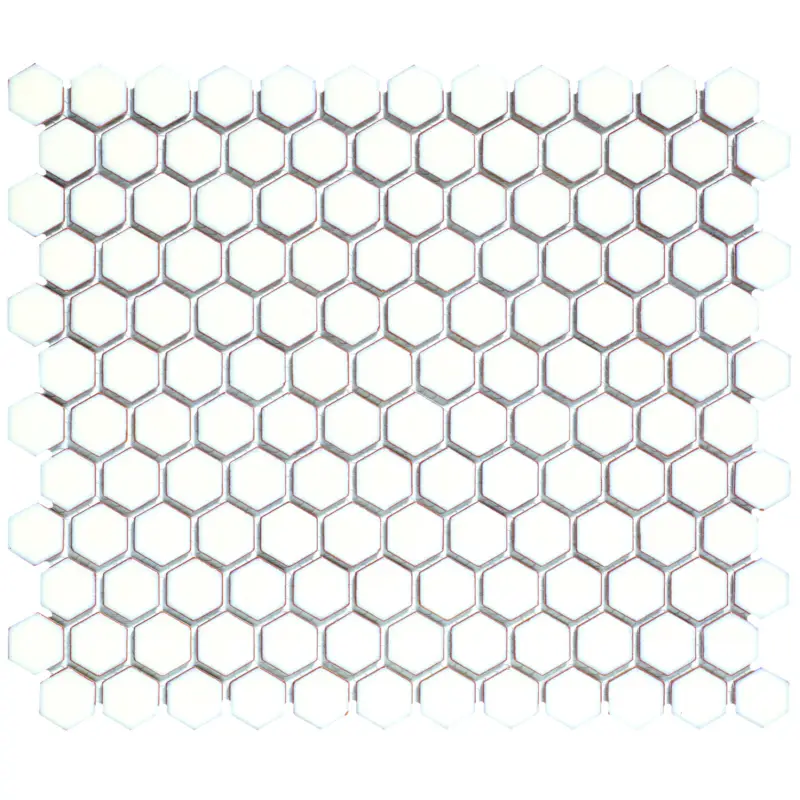 Mozaiek Barcelona Hexagon Wit 2,3x2,6 Veilige Betaling
