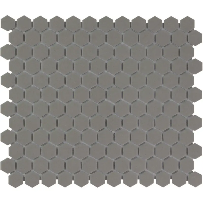 Premium Mozaiek London Hexagon Donker Grijs 5,1x5,9