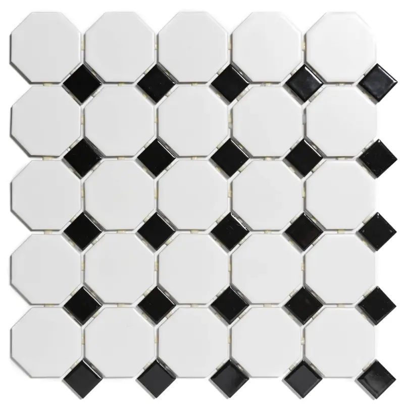 Veilige Betaling Paris Octagon Wit/Grijs
