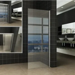 Uitverkoop Side zijwand voor Puerta en Slide nisdeur 1100 x 2000 x 8 mm nano helder glas/chroom
