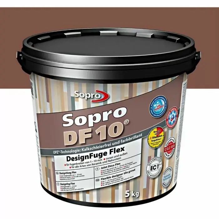 Finale Uitverkoop Voegmortel Sopro DF 10 Flexibel kastanje nr. 50 5kg