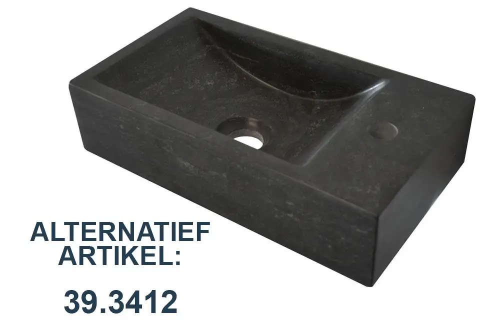 Lage Prijs Wiesbaden fontein rechts 40x22x10 cm hardsteen gezoet