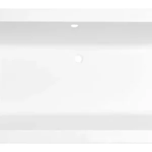 Wiesbaden Santino SQ inbouw duo ligbad 180x80x49 cm mat wit Rechtstreeks Van De Fabrikant