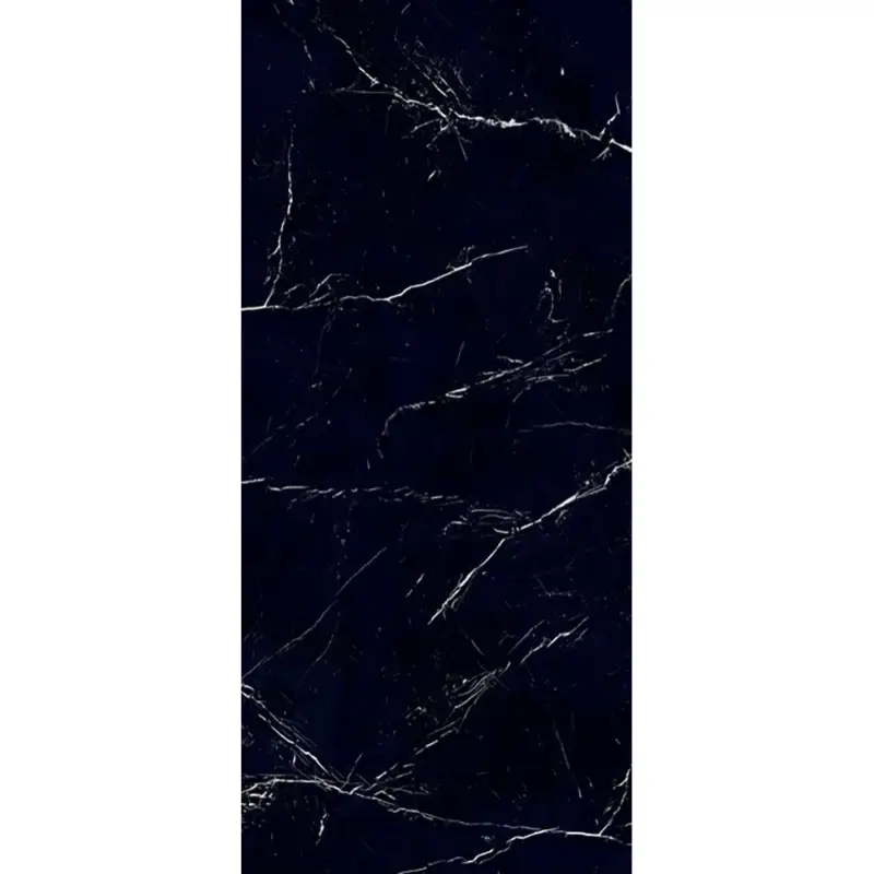 Marmerlook - Vloertegel - Zwart - 120x280cm - Gepolijst - F25SECM Seizoensaanbieding