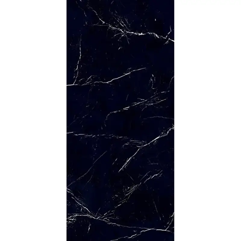 Uitverkoop Marmerlook - Vloertegel - Zwart - 120x280cm - Mat - F25SECM