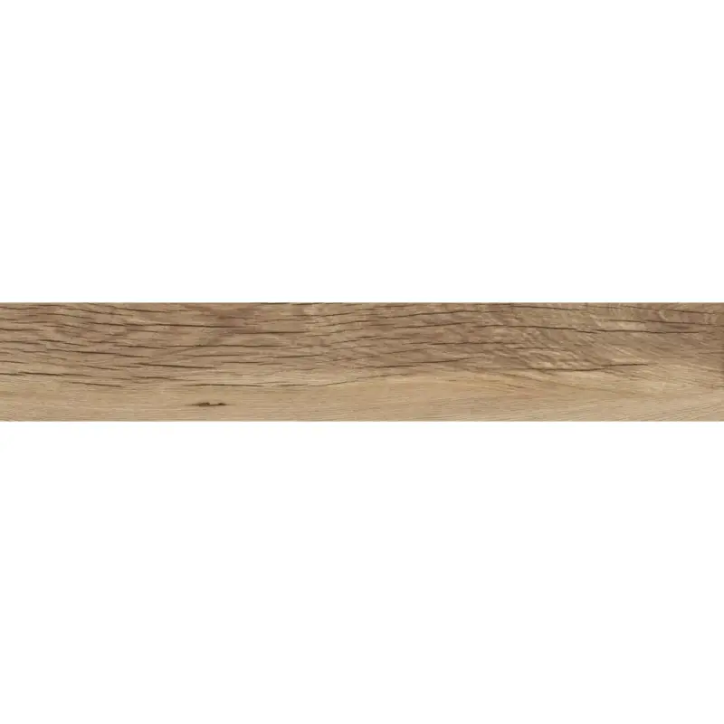 Betaalbaar Houtlook - Vloertegel - Bruin - 10x60cm - Mat - F25NWGO