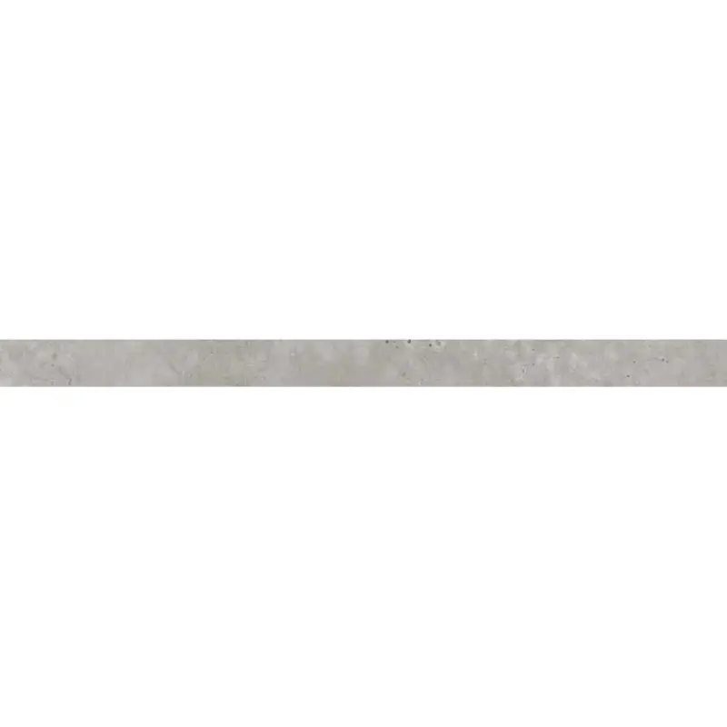 Betonlook - Plinttegel - Zilvergrijs - 5,5x80cm - Mat - F25HYSI Seizoensaanbieding
