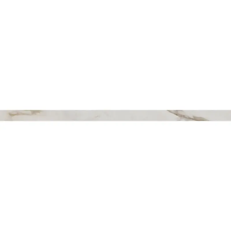 Marmerlook - Plinttegel - Creme - 5,5x120cm - Mat - F25SEAW Direct Verzonden