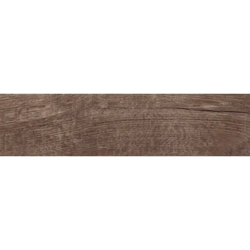 Favoriet Houtlook - Vloertegel - Donkerbruin - 16,5x100cm - Mat - D16MN09