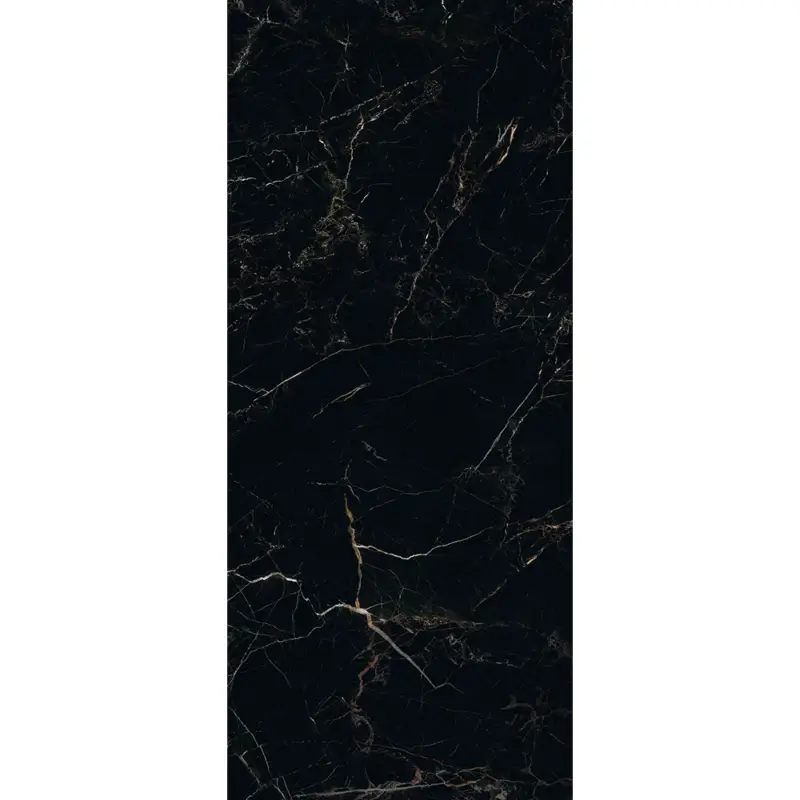 Marmerlook - Vloertegel - Zwart - 120x278cm - Gepolijst - C05ANNA Betrouwbaar