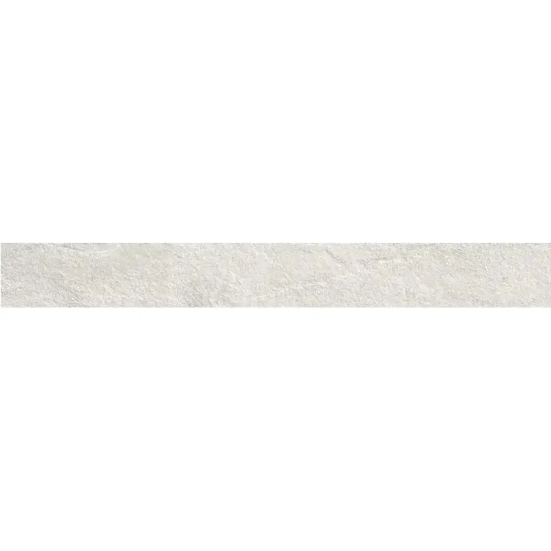 Rechtstreeks Van De Fabrikant Natuursteenlook - Plinttegel - Grijswit - 7x60cm - Mat - R85SLIC