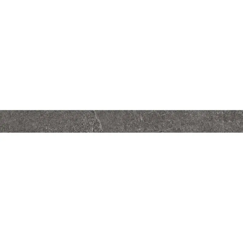 Natuursteenlook - Plinttegel - Antraciet - 7x75cm - Mat - R85SLMU Bestseller