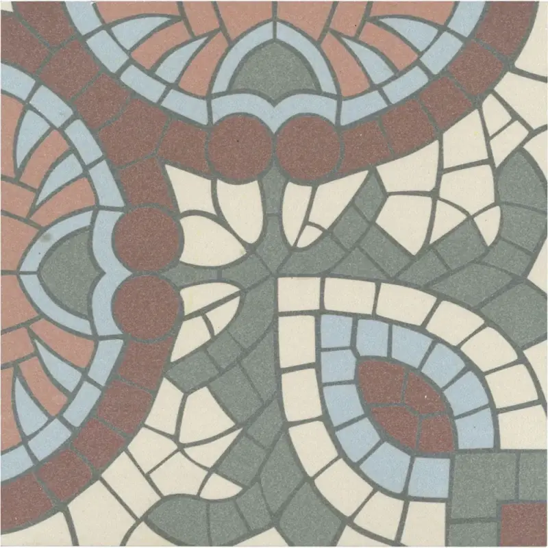 Vloertegel - Meerkleurig - 15x15cm - Decor - Mat - R87BHGU Veilige Betaling
