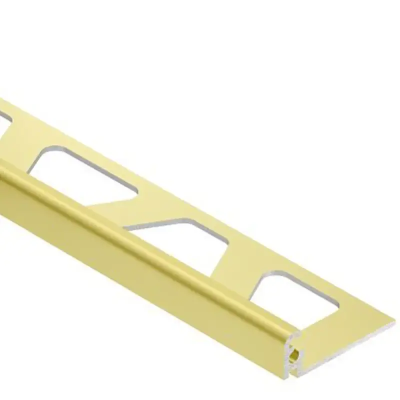 Schlüter Jolly - Tegelprofiel - H=11cm - L=250cm - Aluminium - Satijn - Mat - Brass - J110AM Express Levering
