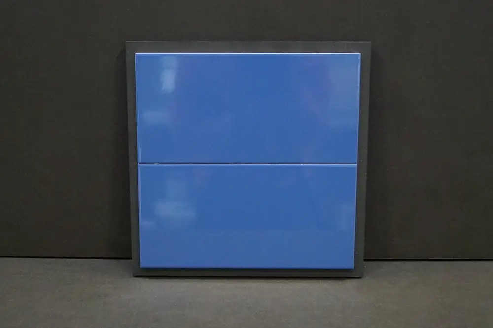 Koopje Latina - Signal Blue - Wandtegel - 15x30cm - Glanzend - RAL5002