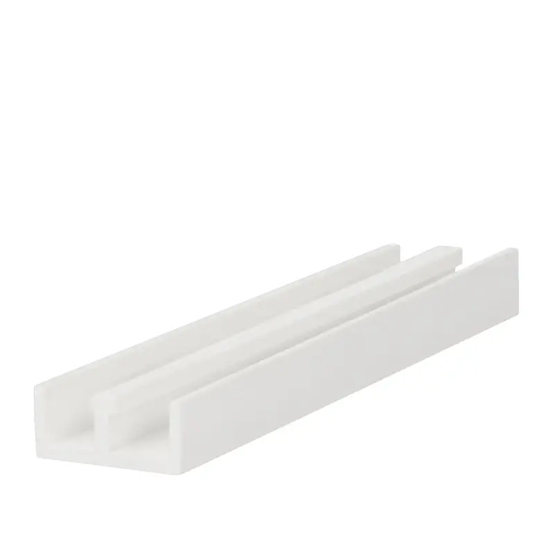 Onder schuifrailprofiel 2x6mm – Zwart – 260cm Gratis Retour