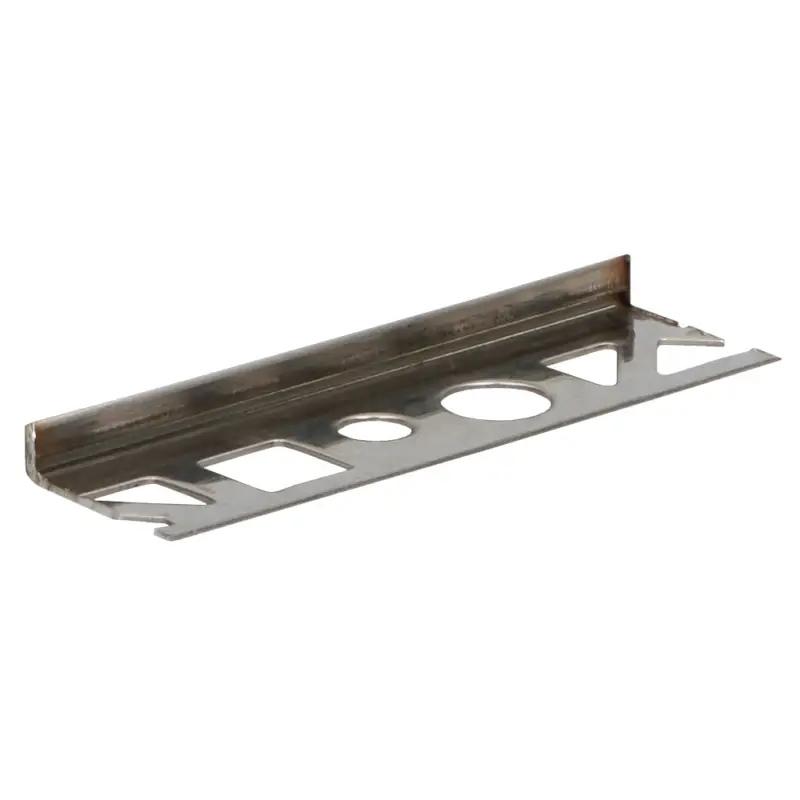 Profloor rvs tegelprofiel 6mm – Rvs – 300cm Op = Op