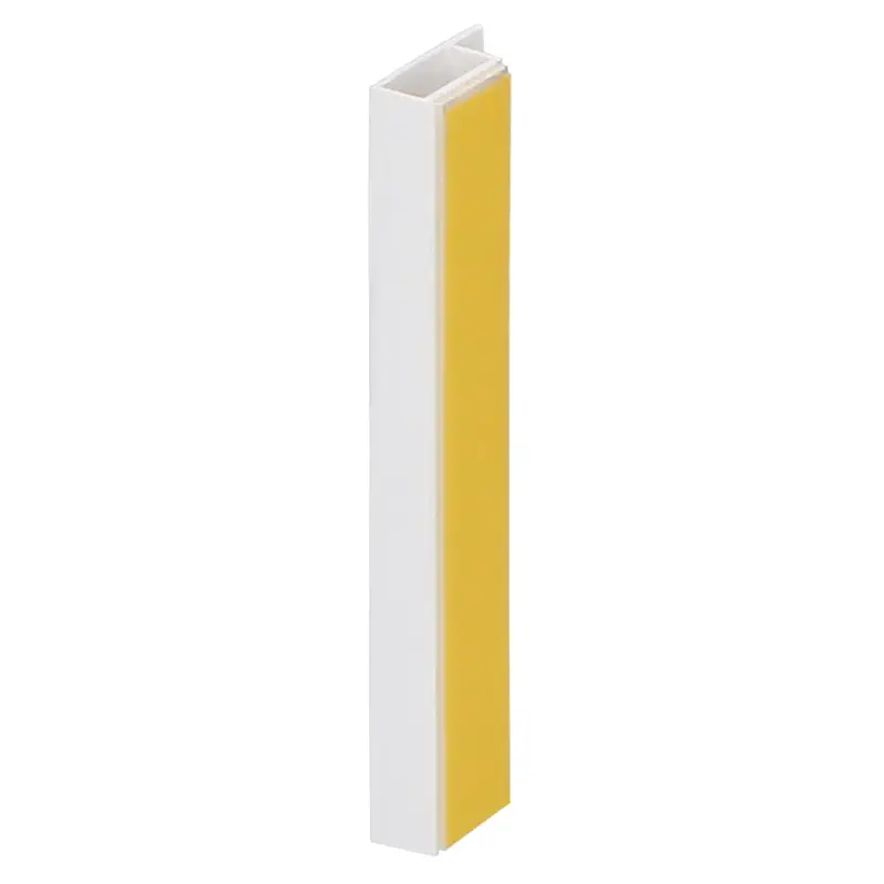 Holkamer platprofiel 40x7mm, zelfklevend – Wit – 600cm Tijdelijk Beschikbaar