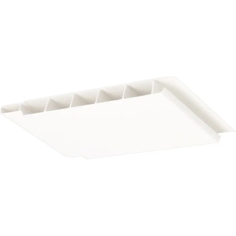 Populair Sponningschroot 100x10mm – Verkeerswit – 270cm