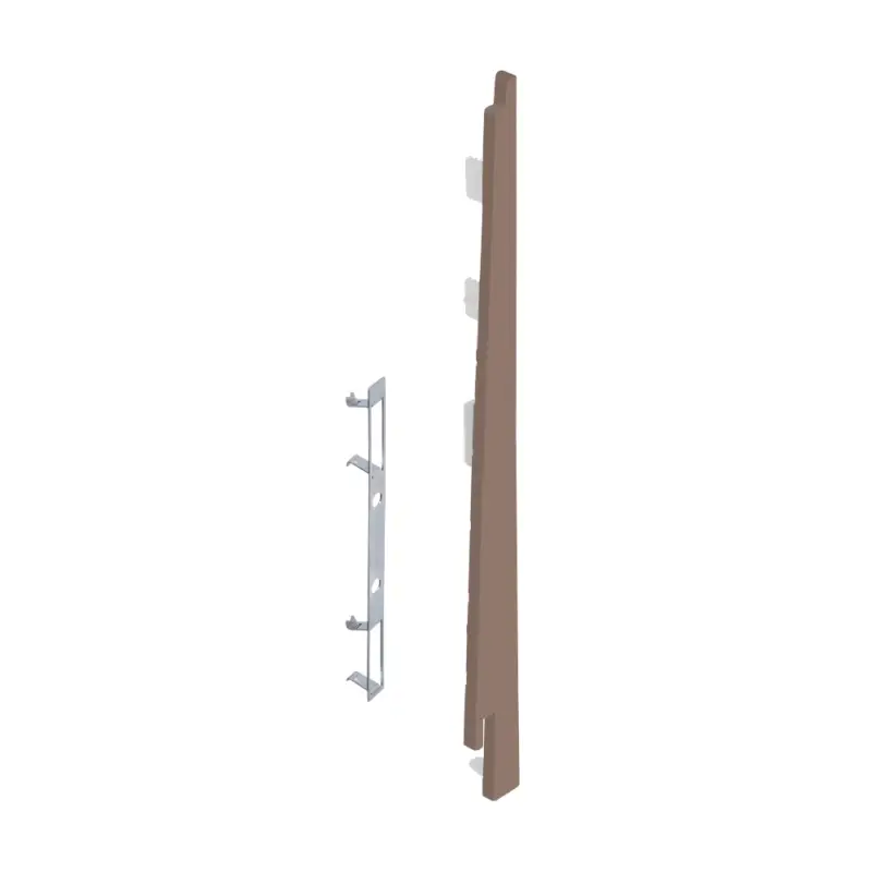 Hoge Kwaliteit Eindkap+connector rechts voor 2817 (5st) – Monumentengroen