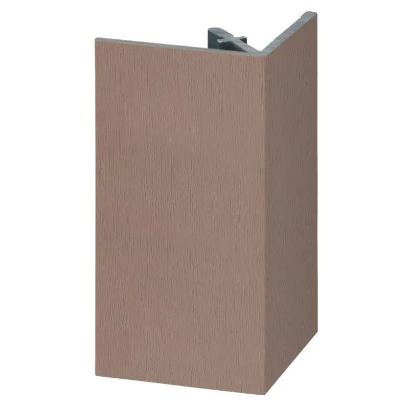 Beperkte Voorraad Uitw. rechthoekprofiel Keralit 46x46mm – Creme – 400cm