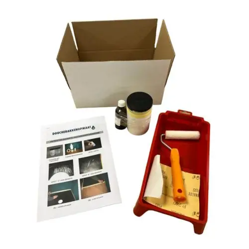 Weekendaanbieding Verfset t.b.v. douchebak Slim, Soft, Pure, Lado & Darwin