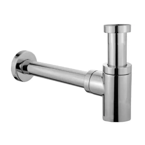 Design sifon Evolution 1录" chroom met muurbuis Populair