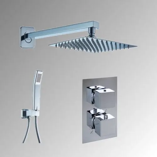 Inbouw regendoucheset Pluto chroom Weekendaanbieding